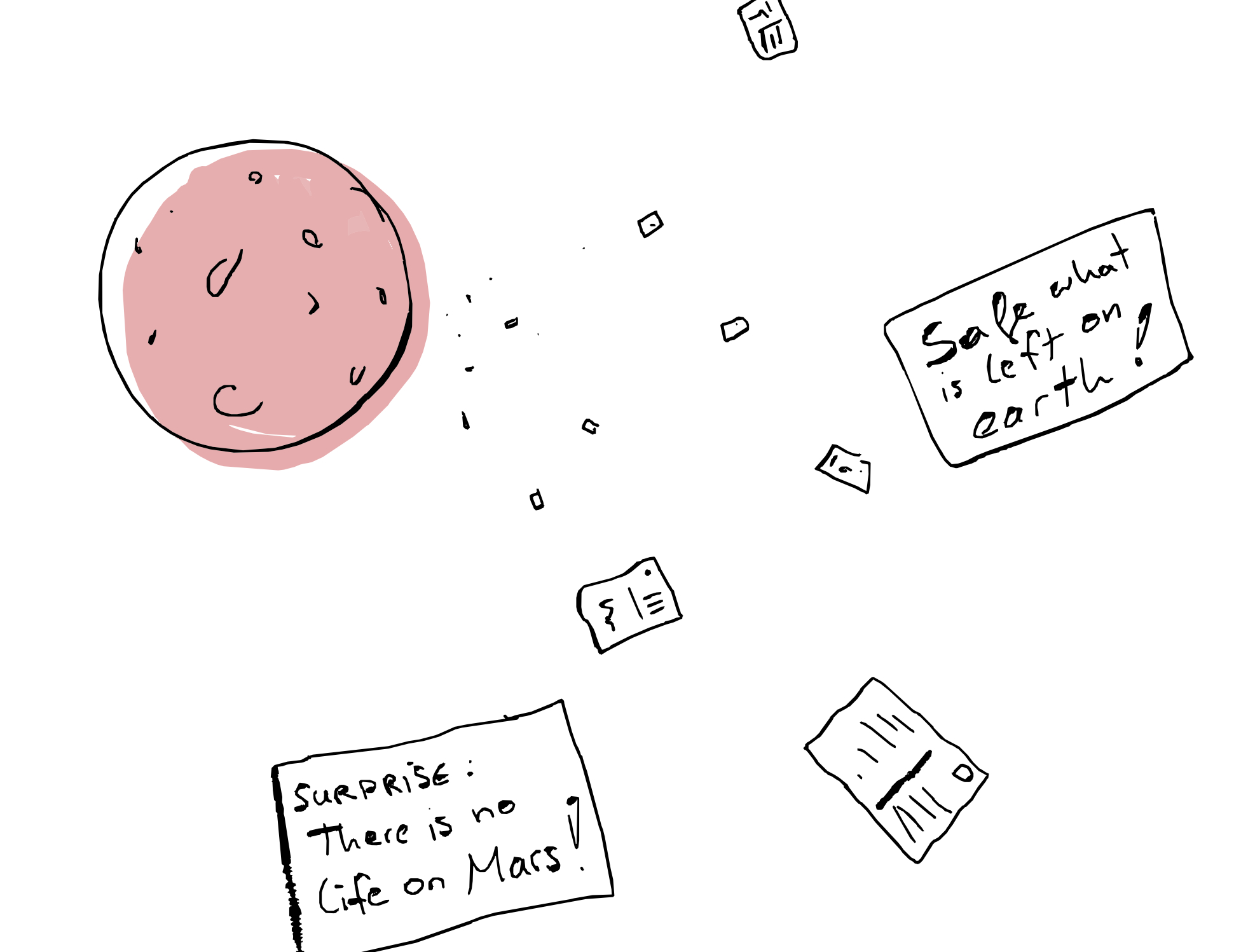 Postkarten vom Mars Postkarten vom Mars