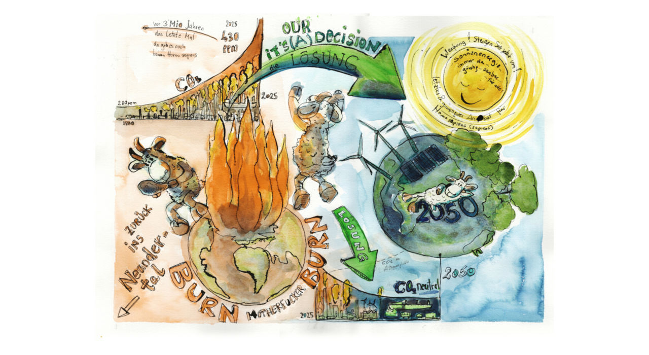 Mit der Energiewende weitermachen und am Green Deal festhalten