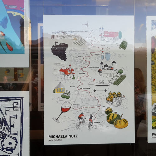 Ausstellung - we love illustration - CIS - Michaela Nutz